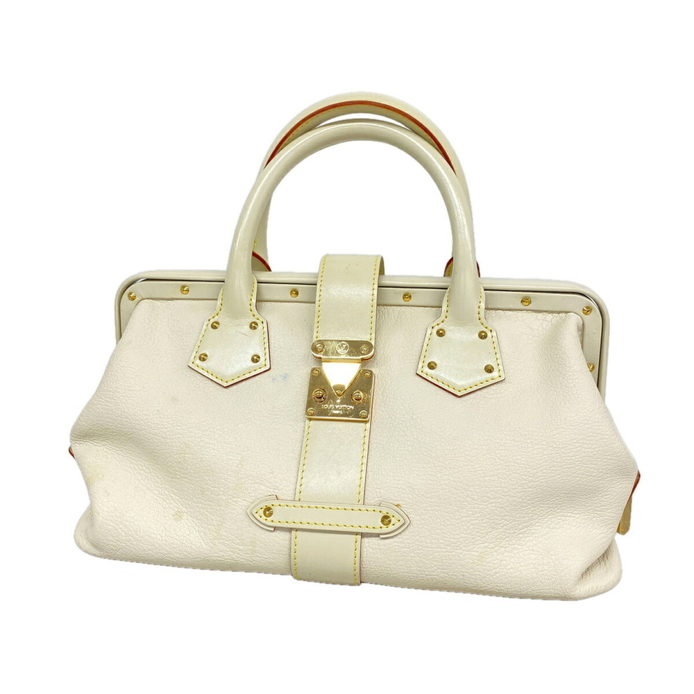 Louis Vuitton Suhali Ingenieux PM Handbag M91811 Blanc (Ladies') OP026645